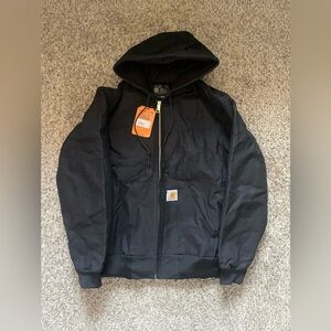 Carhartt Black Hooded Jacket Brand New